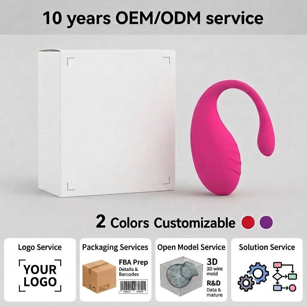 U-Shaped Wearable — JE002 — silicone wellness product