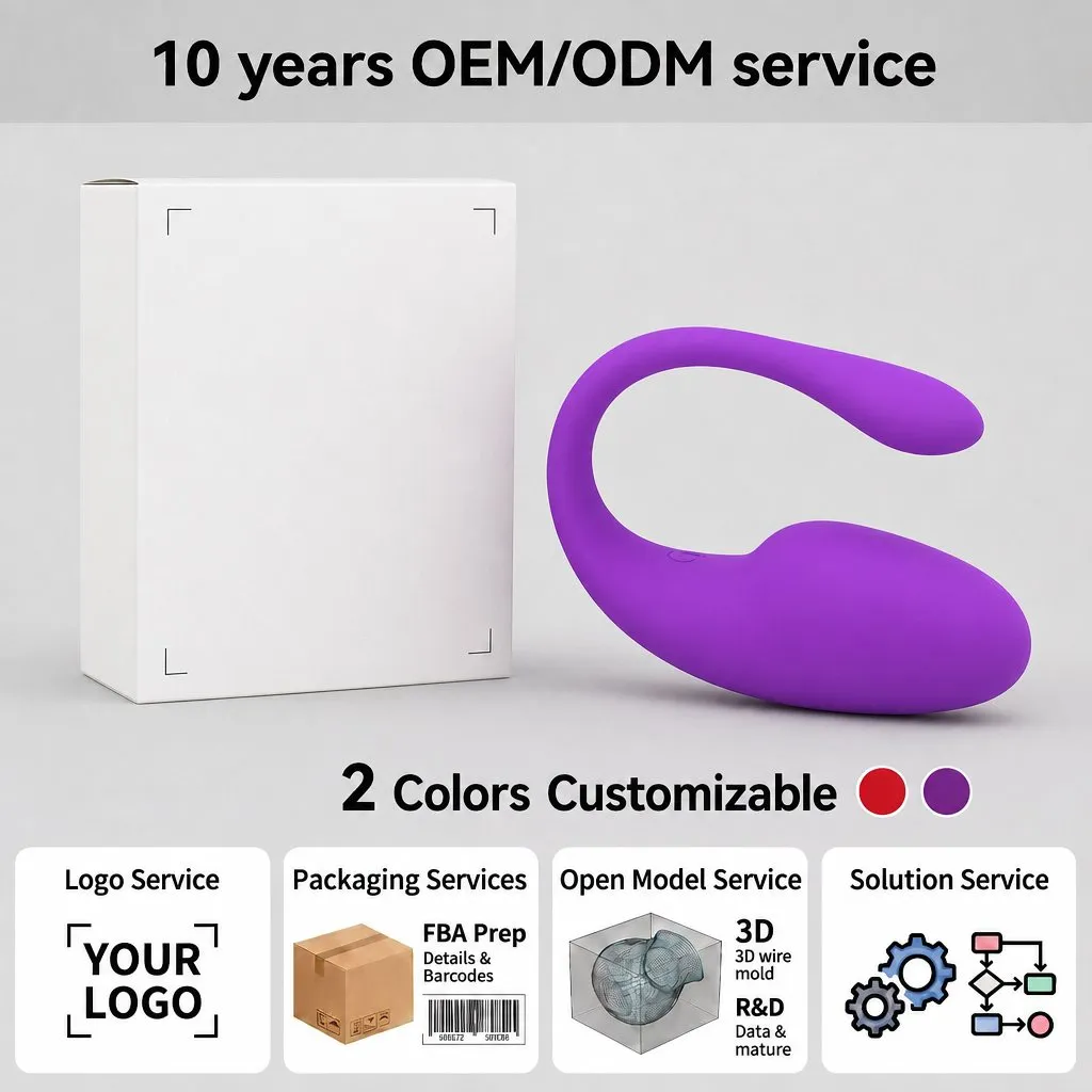 U-Shaped Wearable — JE018 — silicone wellness product